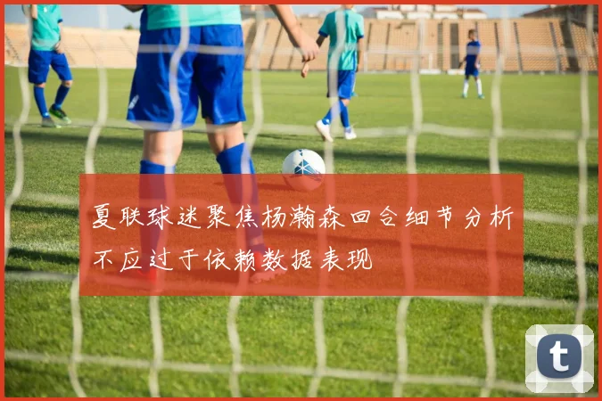 夏联球迷聚焦杨瀚森回合细节分析不应过于依赖数据表现